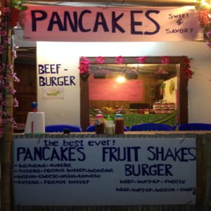 Logo Pancakes and Hamburger